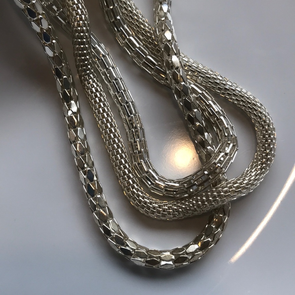 Fluid Silver Necklace